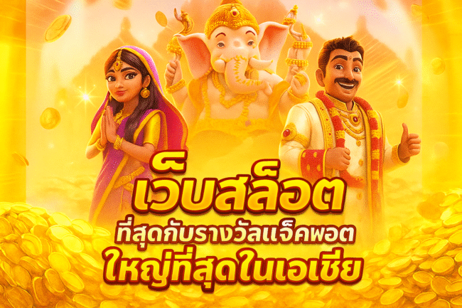 เว็บสล็อต ที่สุดกับรางวัลแจ๊คพอตใหญ่ที่สุดในเอเชีย